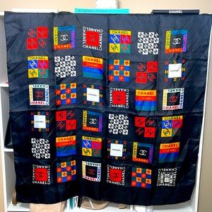 Vintage Double CC scarf